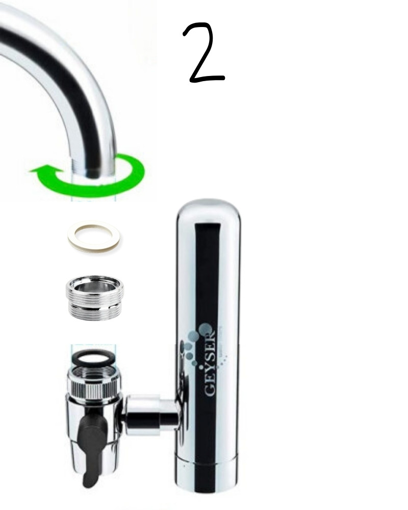 Adaptateur de robinet Mâle/Mâle pour votre purificateur d'eau Diamètre M16 x M22 mâle/mâle